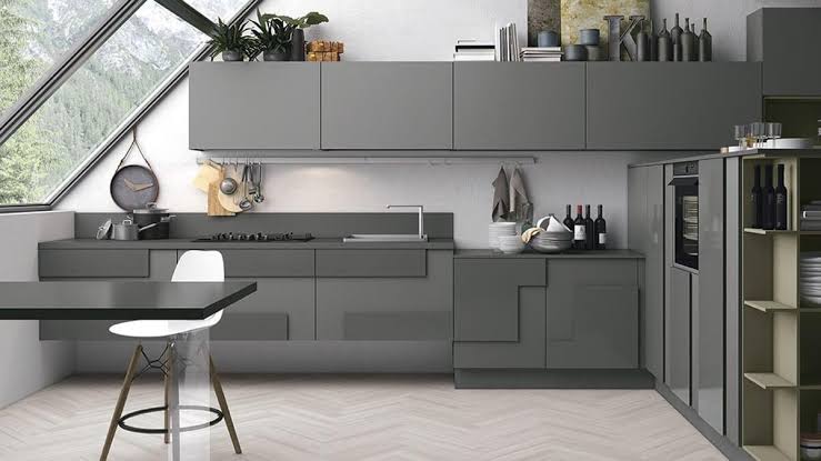 Glossy Kitchen Cabinet Models
