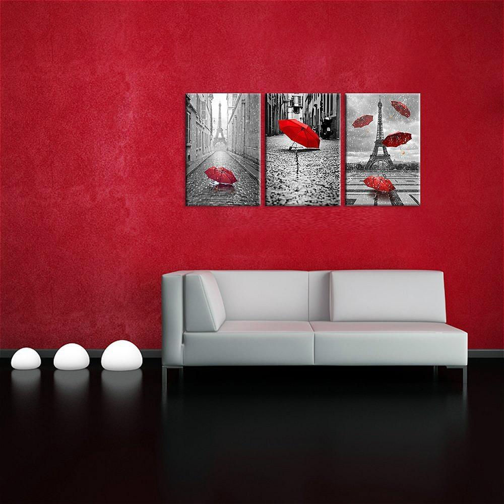 Kırmızı renk duvar