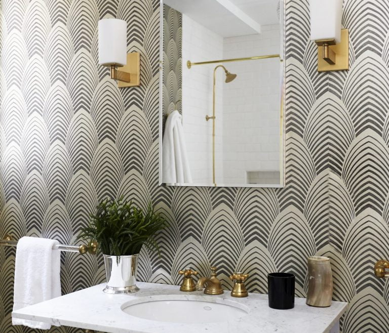 En güzel Banyo Duvar Kağıdı Modelleri