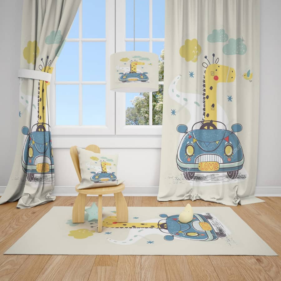 Bebek Odası Perdeleri En Güzel