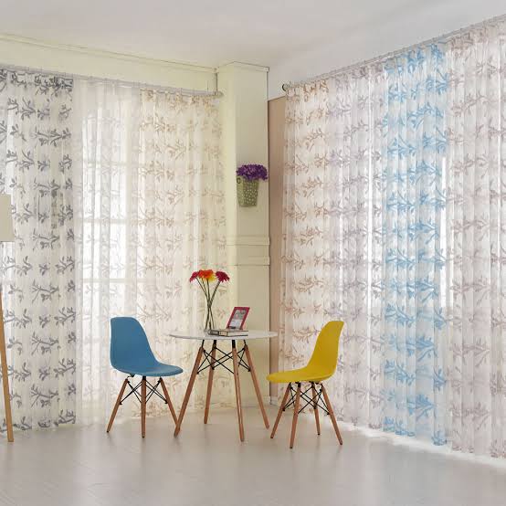 Tül Perde Modelleri Mutfak 2024