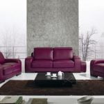 Mürdüm Rengi Chester Koltuk Takımı