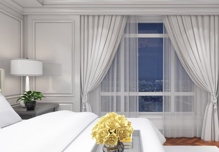 Beyaz Yatak Odasına Hangi Renk Perde Gider