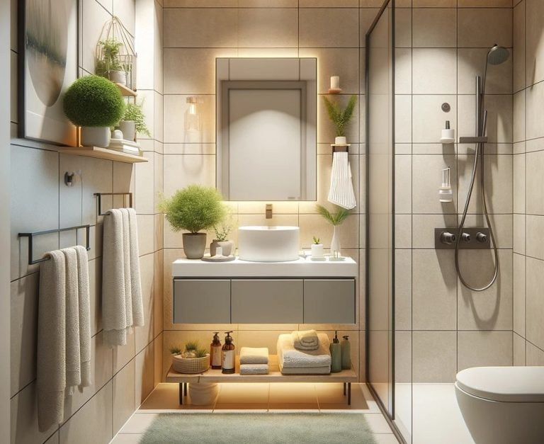 Küçük Banyo Dekorasyonu