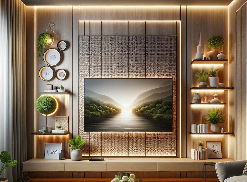 Tv arkası Dekorasyon Fikirleri