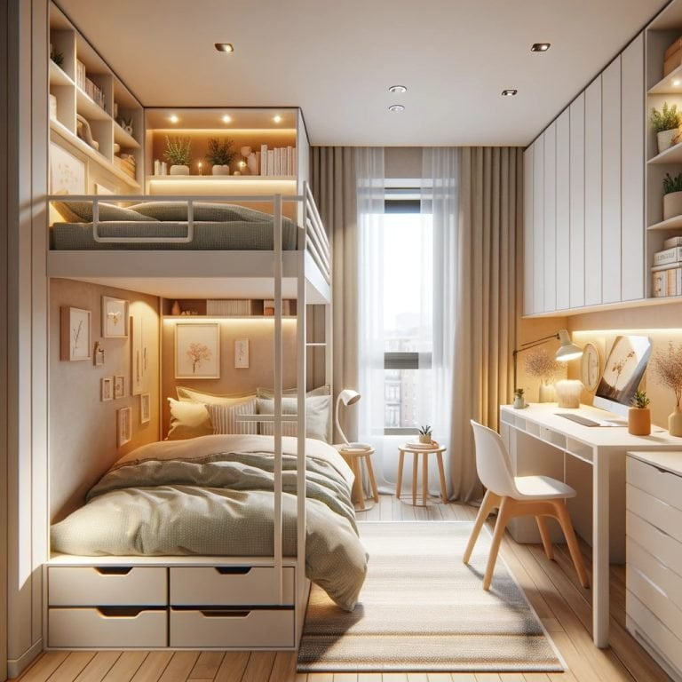 2 Kişilik Küçük Oda Dekorasyonu