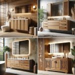 Ahşap Banyo Dolabı Modelleri