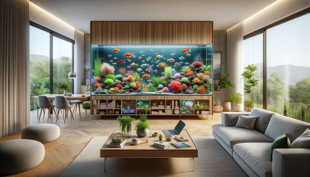 Akvaryum Dekorasyon Örnekleri