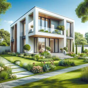 Bahçeli Tripleks Ev Modelleri