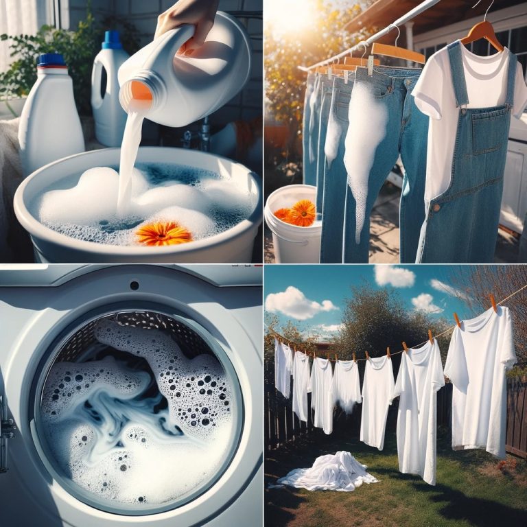 Çamaşır Suyu ile Kıyafet Beyazlatma
