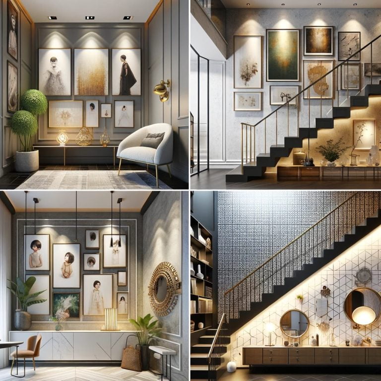 Dubleks Ev Merdiven Duvar Dekorasyonu