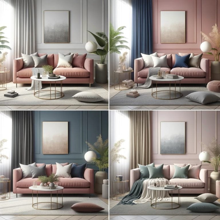 Gül Kurusu Koltuk Hangi Renkle Kombinlenir