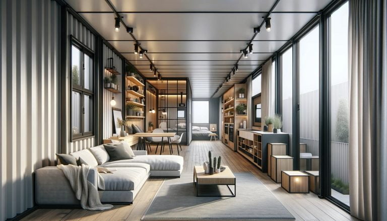 Konteyner Ev Dekorasyonu