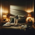 Loş Işıklı Yatak Odası