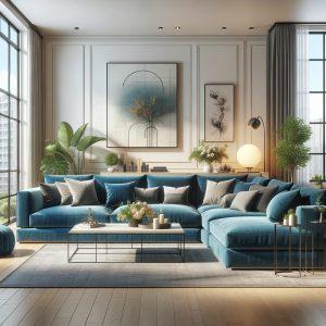 Parlement Mavisi Koltuk Takımı Evinizin Yıldızı