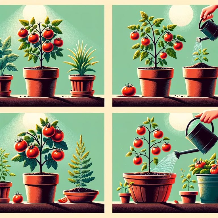 Saksıda Domates Yetiştirmenin Püf Noktaları