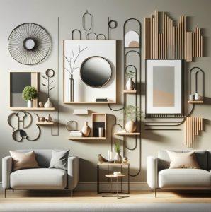 Salon Duvar dekorasyon Modelleri