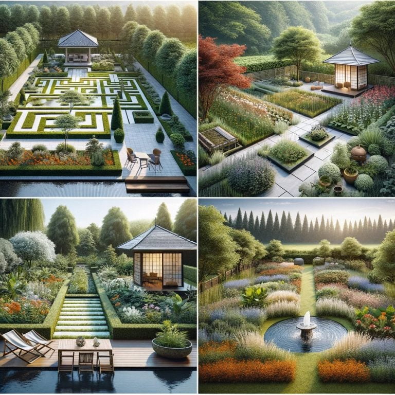 500 m2 Bahçe Düzenleme