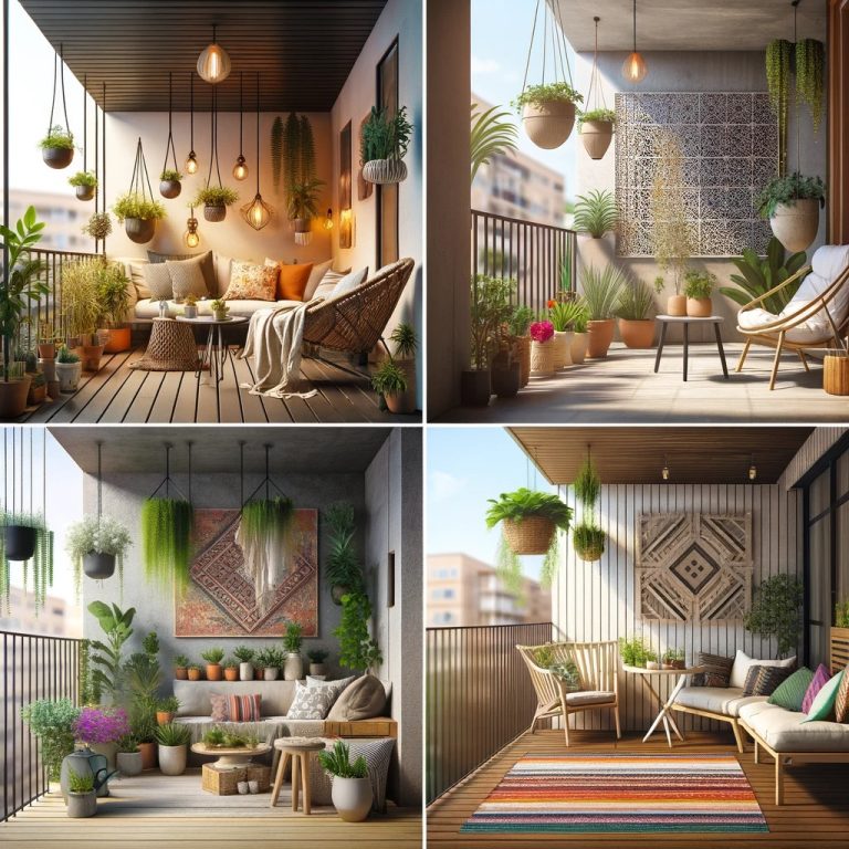 Balkon Süsleme Fikirleri