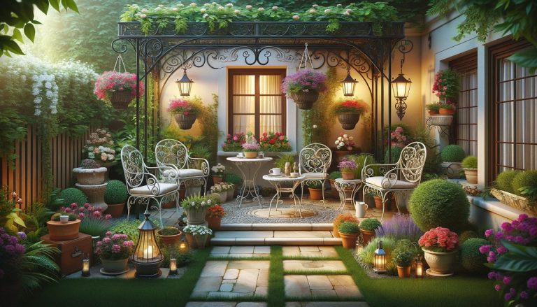 Küçük Kış Bahçesi Dekorasyonu