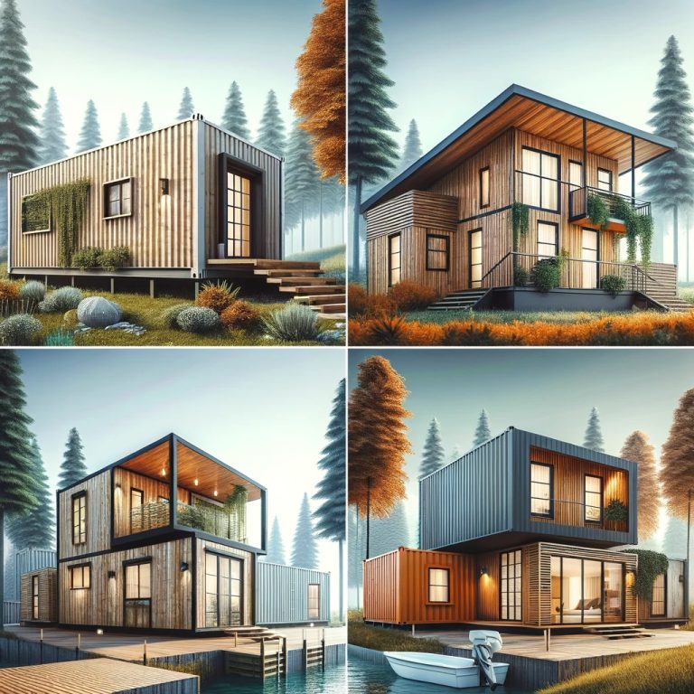 Ahşap Görünümlü Konteyner