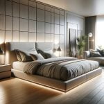 Çift Kişilik Baza Başlık Yatak Takımı 160x200 cm