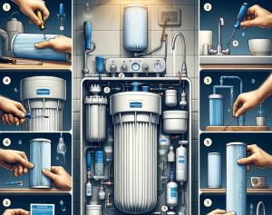 5 li Su Arıtma Filtre Değişimi