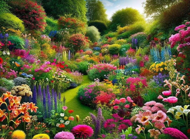 Yıl Boyunca Açan Bahçe Çiçekleri