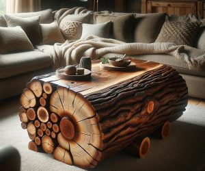 Kütük Sehpa Modelleri